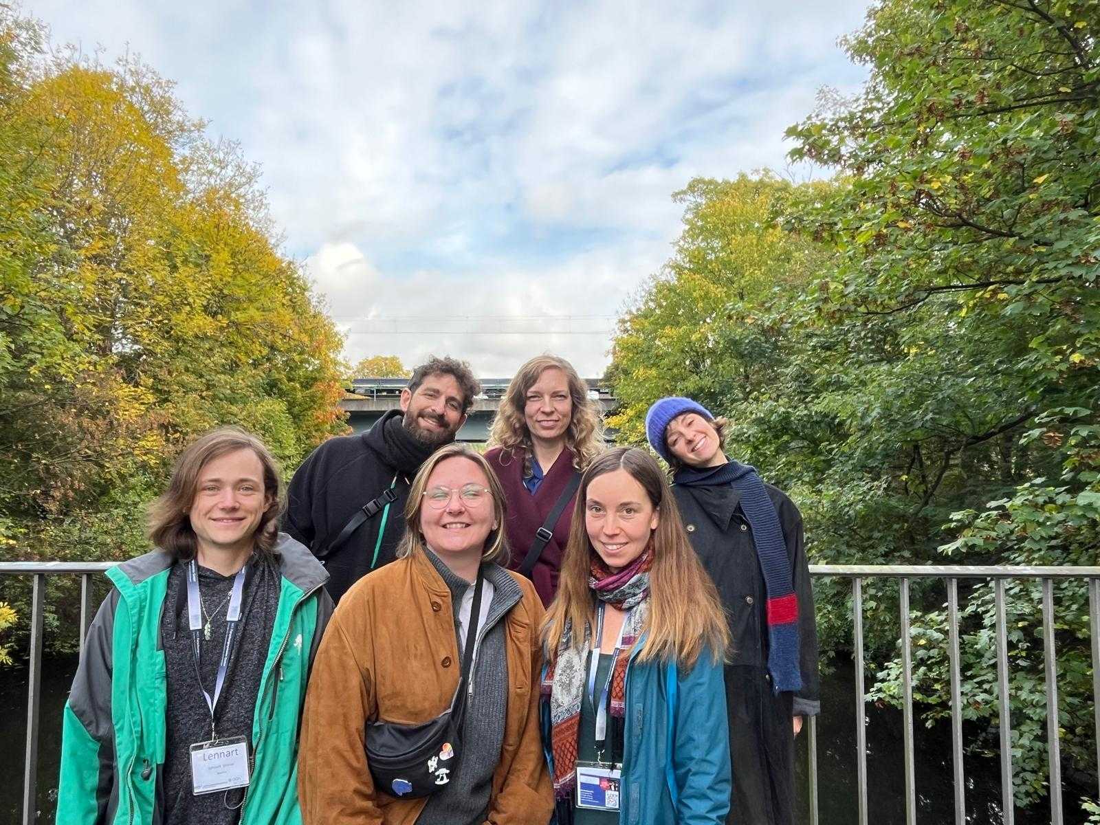 Our team at YSR2025. From left to right: a href members lennart wieser.html Lennart a , a href members alexandros kastrinogiannis.html Alex a , a href members maria bruntsch.html Maria a , a href members maren klingenlhoefer.html Maren a , a href members annalena witte.html Annalena a , and a href members alina koppold.html Alina a .